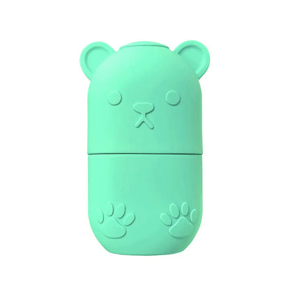 Ice Face Roller Ice Face Mould Ice Holder For Face Ice Stick Beauty Facial Icing Roller Skin Care Silicone Face Ice Cube Icing Tool Ice Sphere For Brighten Remove Lines