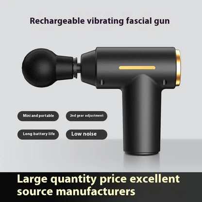 Factory Direct Sales Massage Gun Rechargeable Portable Household Muscle Electric
