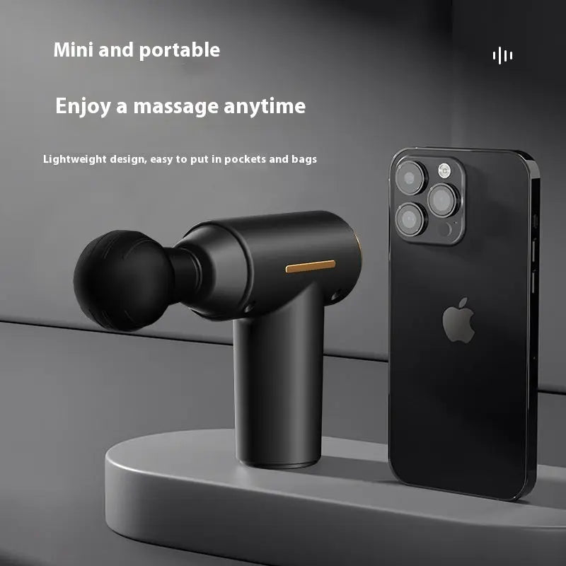 Factory Direct Sales Massage Gun Rechargeable Portable Household Muscle Electric